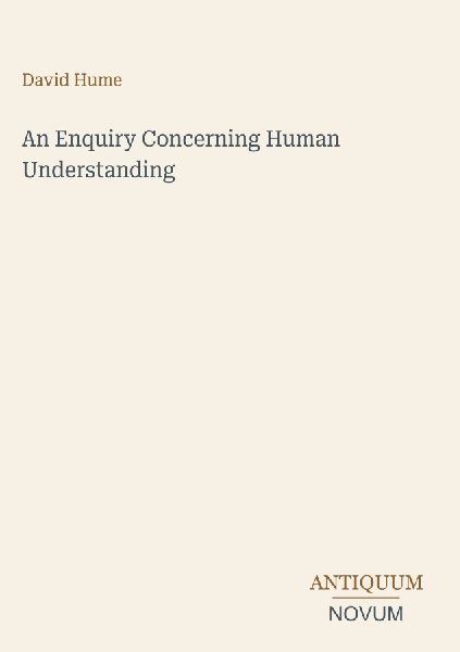An Enquiry Concerning Human Understanding