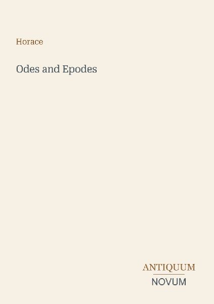 Odes and Epodes
