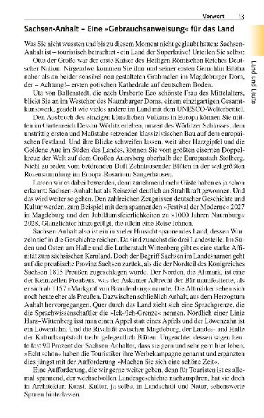 TRESCHER Reiseführer Sachsen-Anhalt
