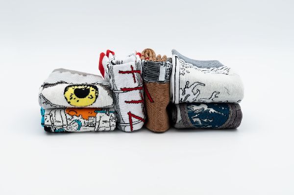 Sebastian Fitzek-Socken "Der Insasse" Größe 36-41
