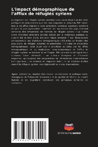 L'impact démographique de l'afflux de réfugiés syriens