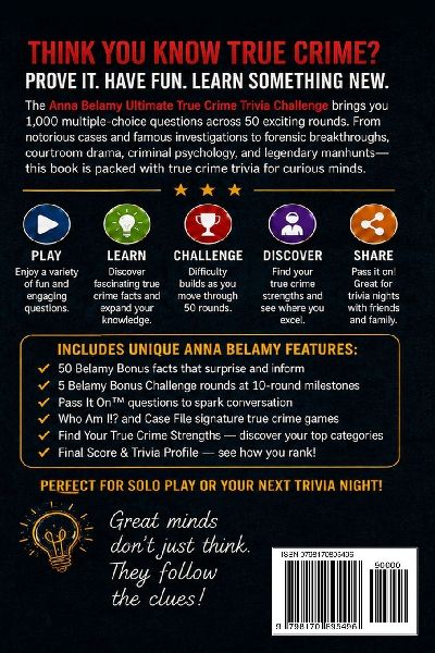 The Ultimate True Crime Trivia Challenge