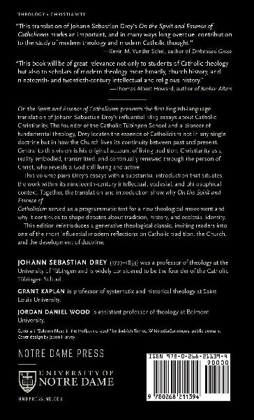 On the Spirit and Essence of Catholicism