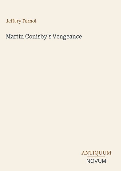 Martin Conisby's Vengeance