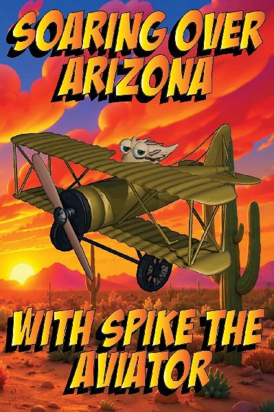 Soaring over Arizona with Spike the Aviator