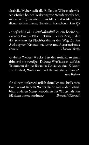 Antifaschistische Wirtschaftspolitik