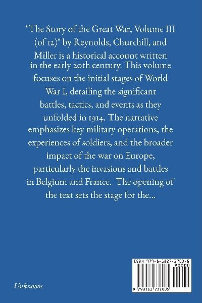 The Story of the Great War, Volume III (of 12)