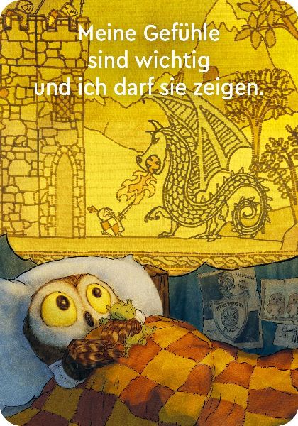Die kleine Rittereule Mutmachkarten