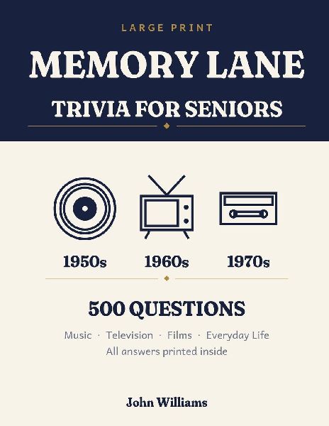 Memory Lane Trivia for Seniors