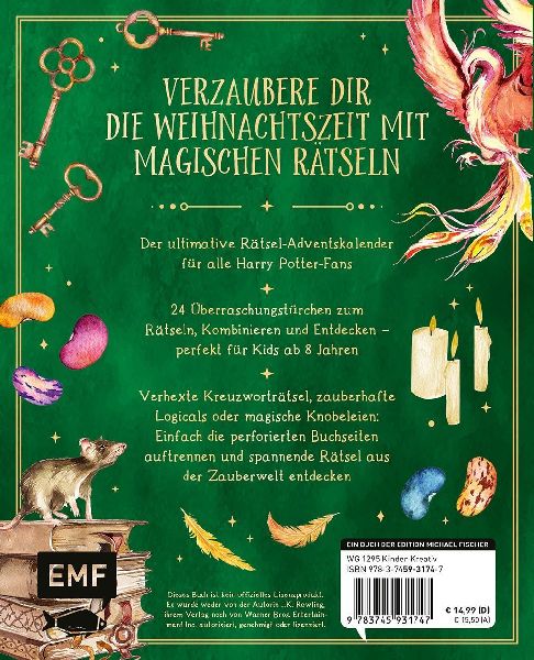 Mein Rätsel-Adventskalender für Harry Potter-Fans