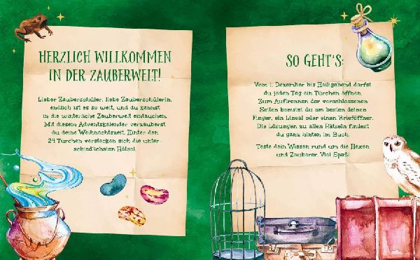 Mein Rätsel-Adventskalender für Harry Potter-Fans