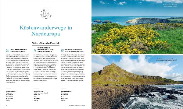 Die ultimativen Küstenwanderwege in Europa