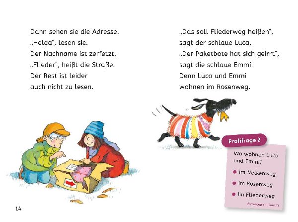 Leseprofis - Das schönste Weihnachtsgeschenk der Welt, 1. Klasse