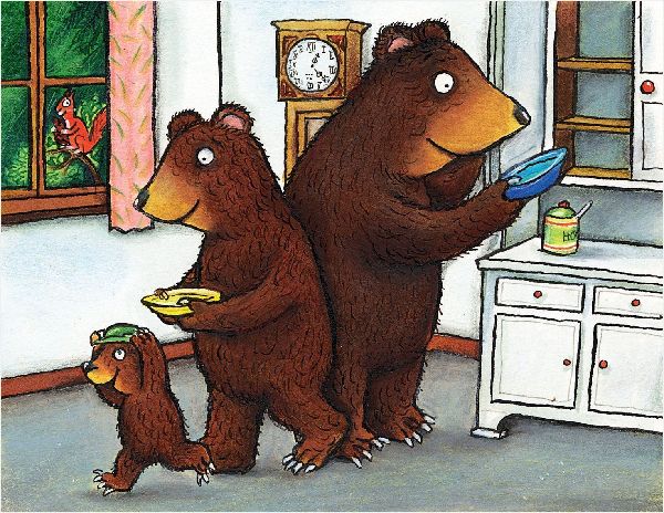 Axel Scheffler's Fairy Tales: Goldilocks and the Three Bears