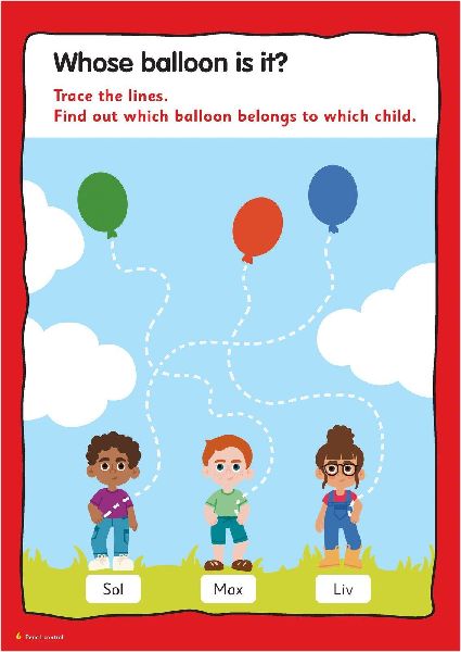 English Practice Book for Ages 4-5