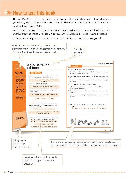 Maths, English and Reading Workbook