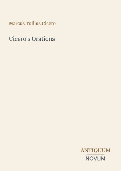 Cicero's Orations