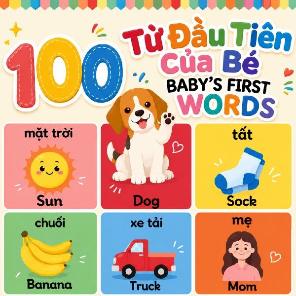Baby's First 100 Words 100 T¿ ¿¿u Tiên C¿a Bé