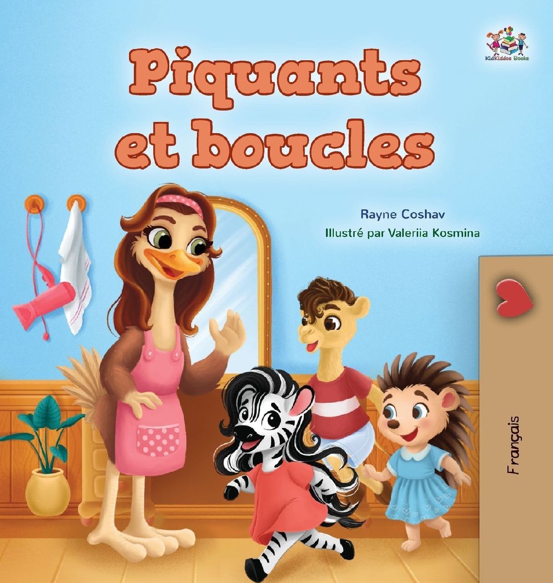 Spikes and Curls (French Kids Book)