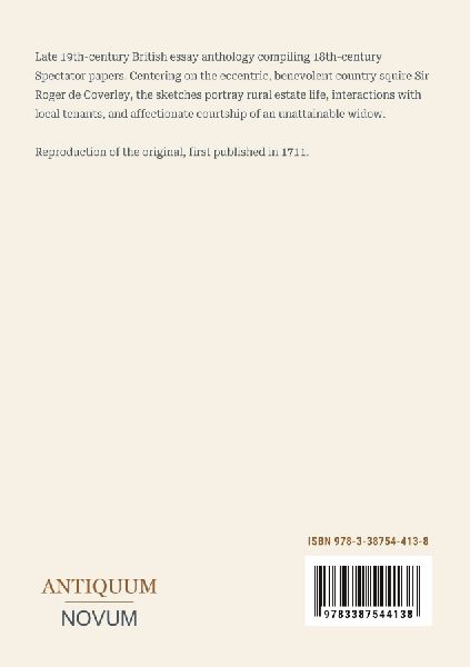 The De Coverley Papers