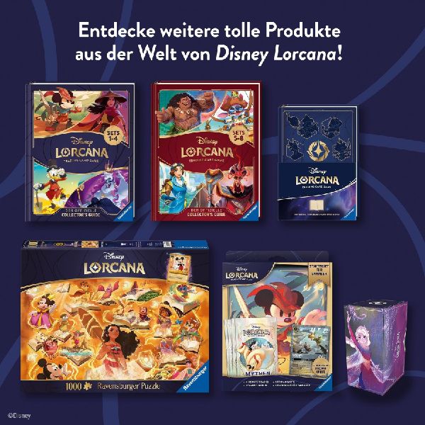 Disney Lorcana Trading Card Game - Der offizielle Collector's Guide: Sets 5-8 - Buch zum Spiel