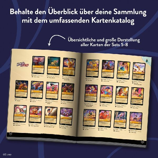 Disney Lorcana Trading Card Game - Der offizielle Collector's Guide: Sets 5-8 - Buch zum Spiel