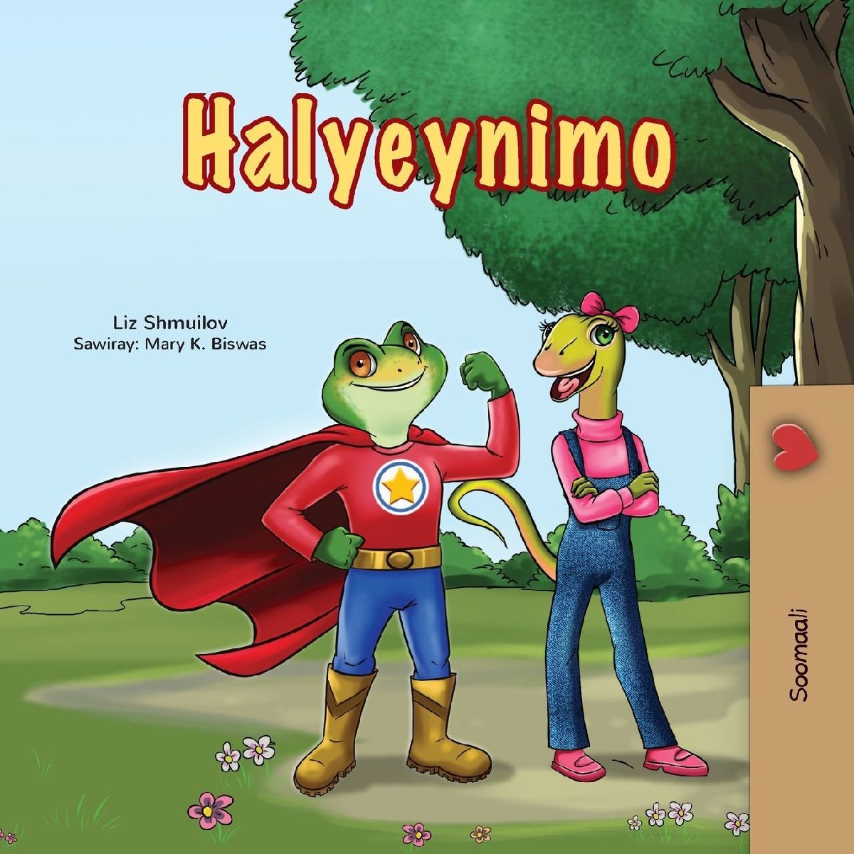 Being a Superhero (Somali Children's Book)