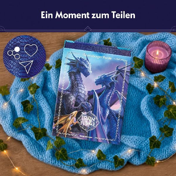 Erwachsenenpuzzle 500 Teile - Rebecca Yarros: Iron Flame