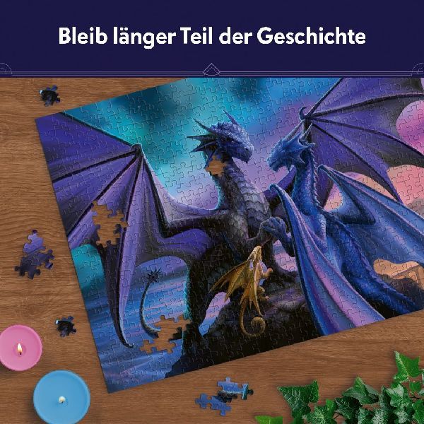 Erwachsenenpuzzle 500 Teile - Rebecca Yarros: Iron Flame