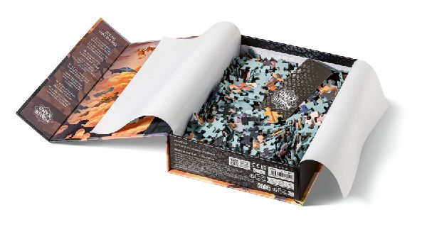 Erwachsenenpuzzle 500 Teile - Rebecca Yarros: Onyx Storm