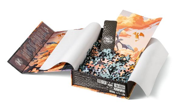 Erwachsenenpuzzle 500 Teile - Rebecca Yarros: Onyx Storm