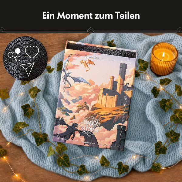 Erwachsenenpuzzle 500 Teile - Rebecca Yarros: Onyx Storm