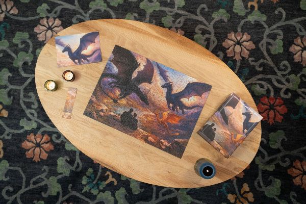 Erwachsenenpuzzle 500 Teile - Rebecca Yarros: Fourth Wing
