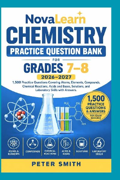 NovaLearn Chemistry Practice Question Bank for Grades 7-8 2026...