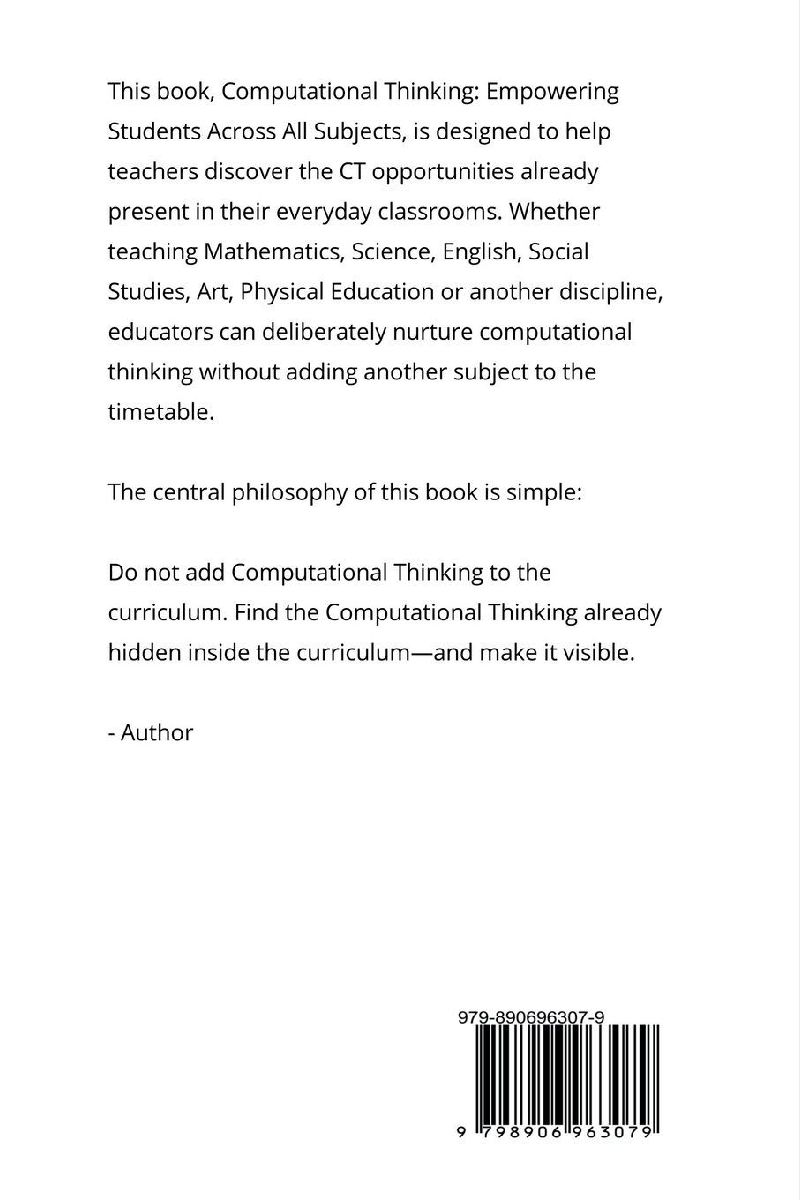 COMPUTATIONAL THINKING Empowering Students Across All Subjects