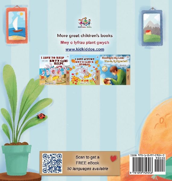 When I am Gloomy (English Welsh Bilingual Children's Book)