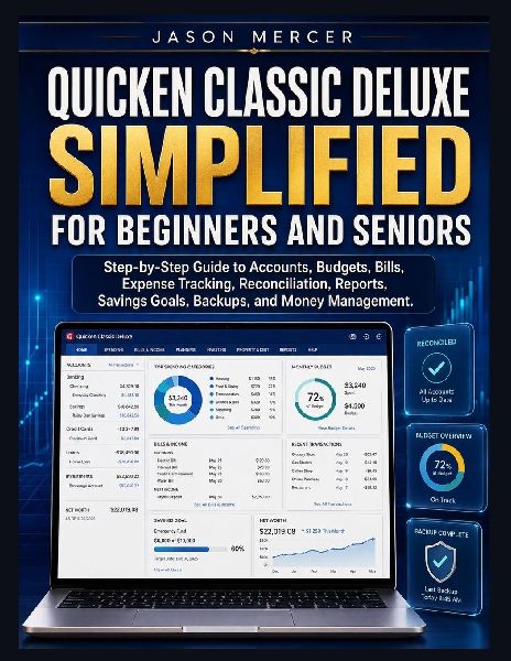 QUICKEN CLASSIC DELUXE SIMPLIFIED FOR BEGINNERS AND SENIORS