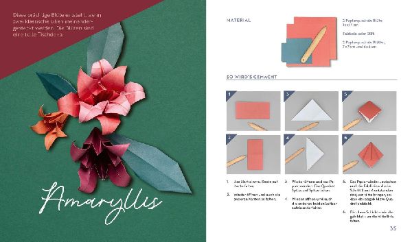 Origami-Winter-Flowers - Wunderschöne Blüten & Sterne zum Dekorieren & Verschenken