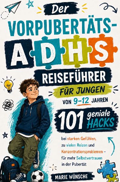 Der Vorpubertäts-ADHS-Reiseführer für Jungen von 9-12 Jahren