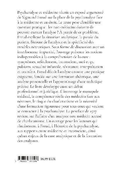 Psychanalyse et médecine