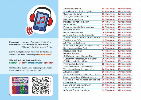Einfacher!-Geht-Nicht: 32 Kinderlieder, Weihnachtslieder, Hits & Evergreens mit bunten Noten für die Triola (+Play-Along-Streaming)