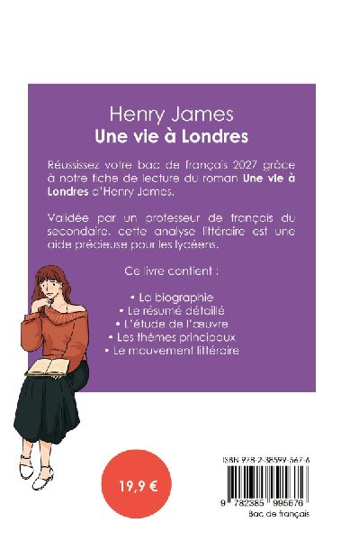 Réussir son Bac de français 2027 : Analyse du roman Une vie à Londres de Henry James