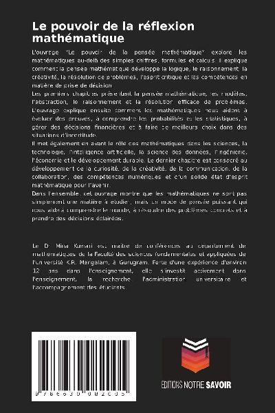Le pouvoir de la réflexion mathématique