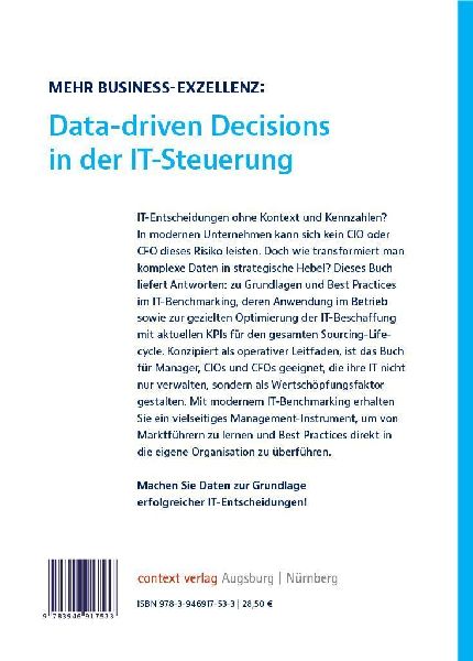 Data-driven decisions.