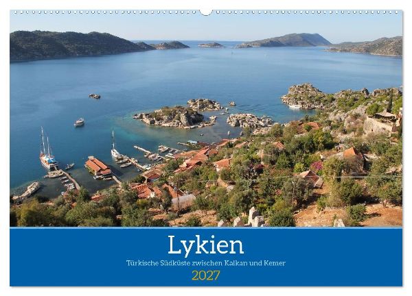 Lykien. Türkische Südküste zwischen Kalkan und Kemer (Wandk...