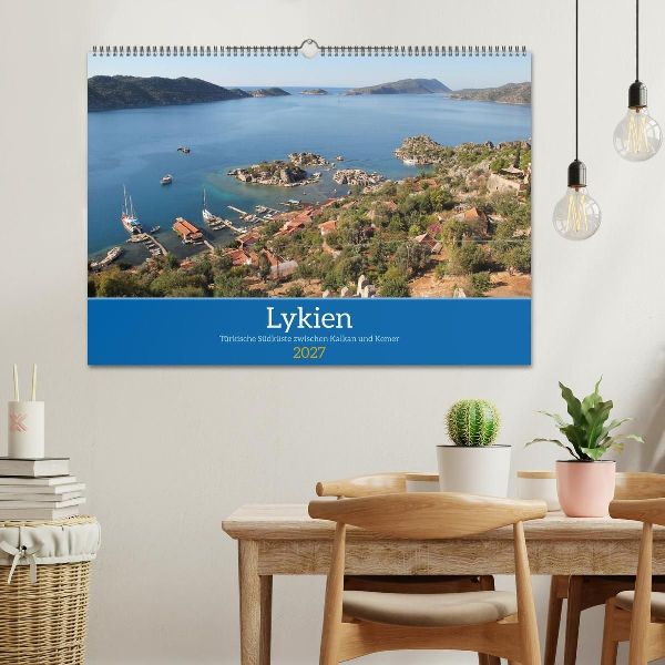 Lykien. Türkische Südküste zwischen Kalkan und Kemer (Wandkalender 2027 DIN A2 quer), CALVENDO Monatskalender