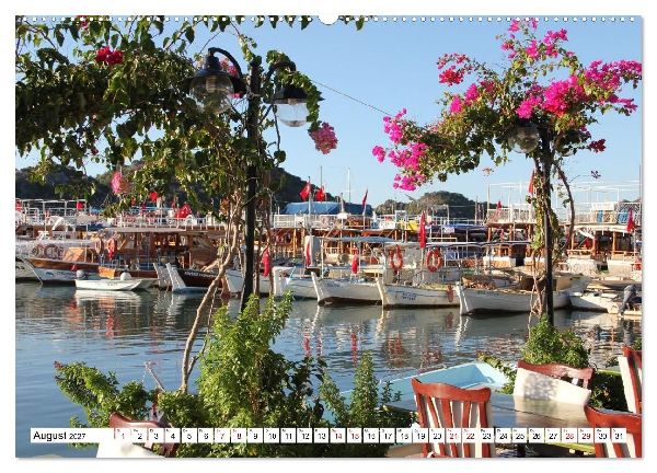 Lykien. Türkische Südküste zwischen Kalkan und Kemer (Wandkalender 2027 DIN A2 quer), CALVENDO Monatskalender