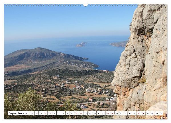 Lykien. Türkische Südküste zwischen Kalkan und Kemer (Wandkalender 2027 DIN A2 quer), CALVENDO Monatskalender