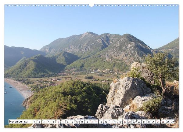 Lykien. Türkische Südküste zwischen Kalkan und Kemer (Wandkalender 2027 DIN A2 quer), CALVENDO Monatskalender
