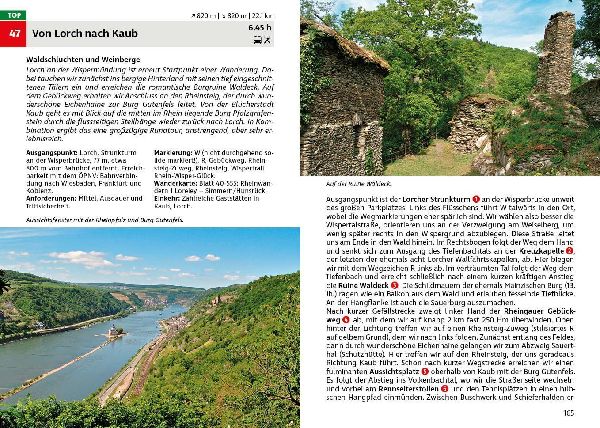 ROTHER Wanderführer Taunus. 50 Touren im Bergland zwischen Lahn, Rhein und Main
